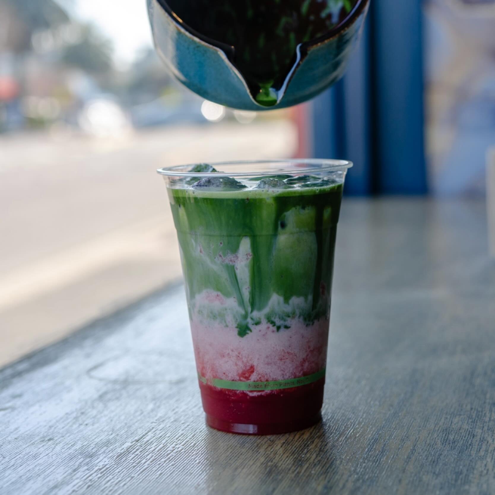 Iced matcha